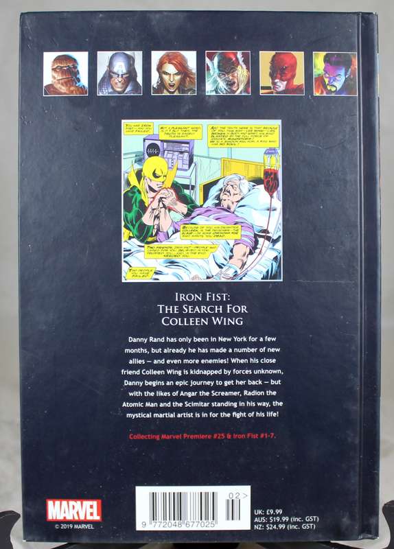The Marvel ultimate graphic novels - Iron Fist - the search for Colleen Wing