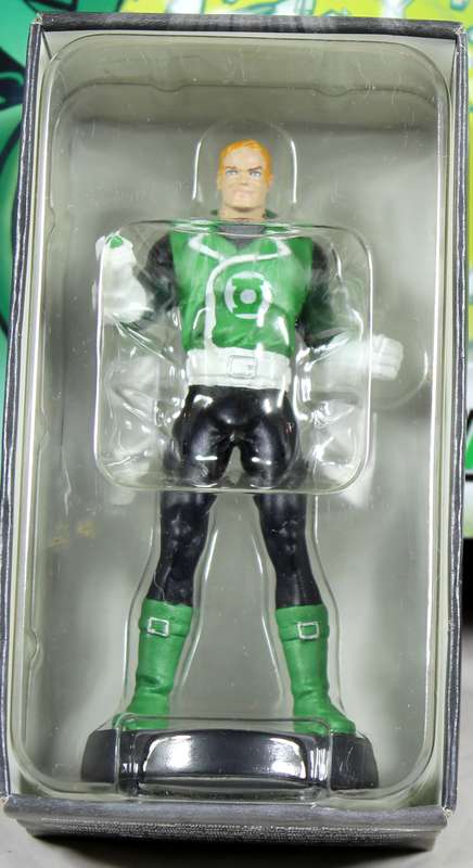 DC comics - lead, hand painted figurine with book - Guy Gardner #38