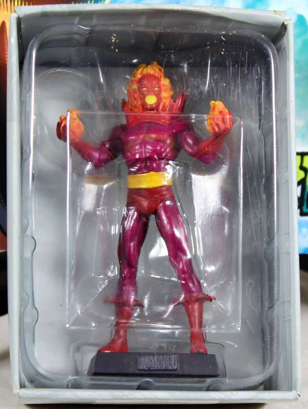 Marvel comics - lead, hand painted figurine with book - Dormammu #64