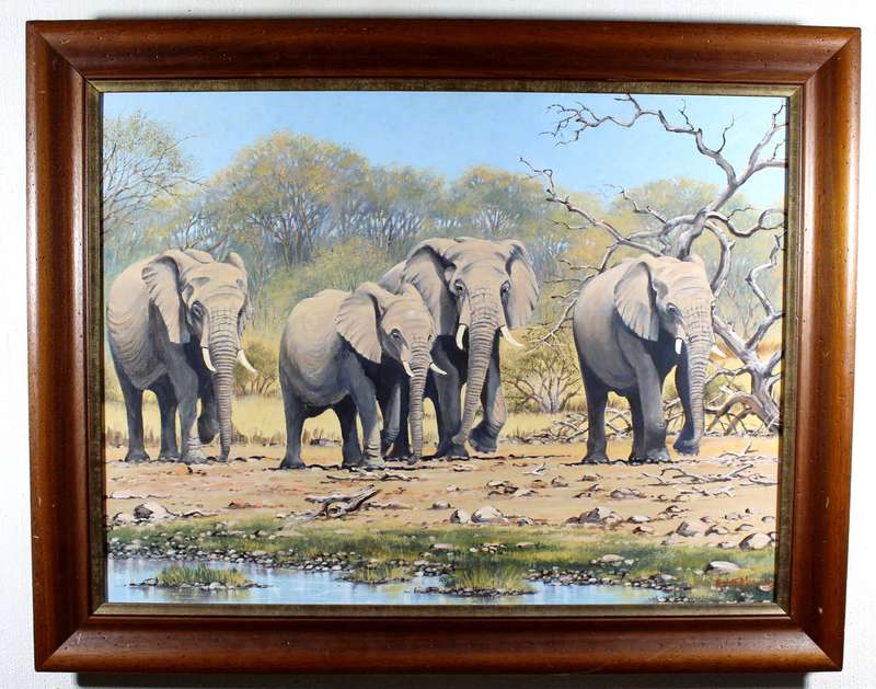 Rudolf Mocke - Elephants