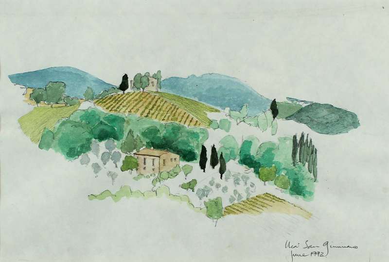 Near San Jamino - Farmscene