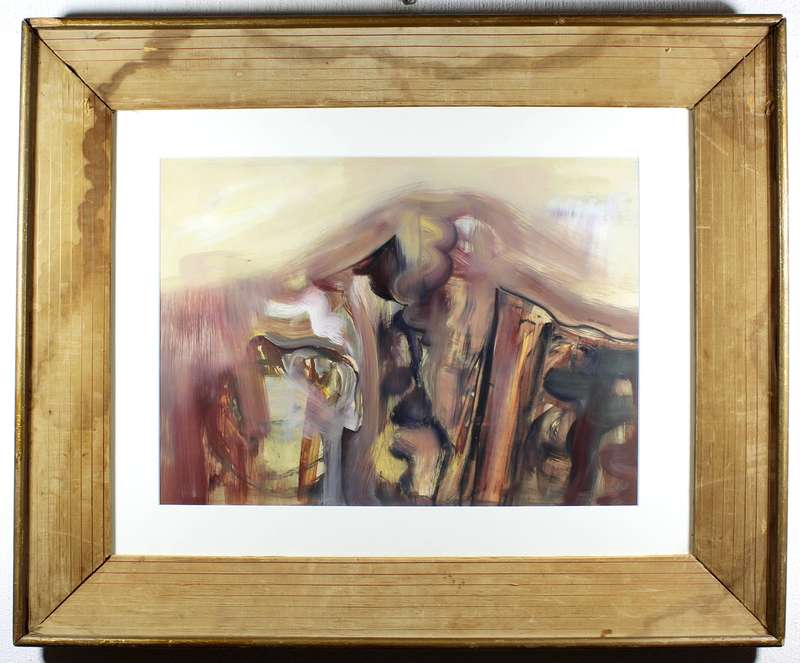 Joan Lavoiperre - Abstract in brown