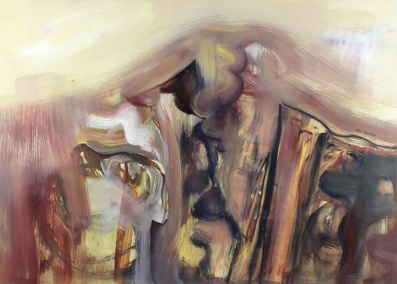 Joan Lavoiperre - Abstract in brown