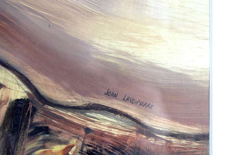 Joan Lavoiperre - Abstract in brown