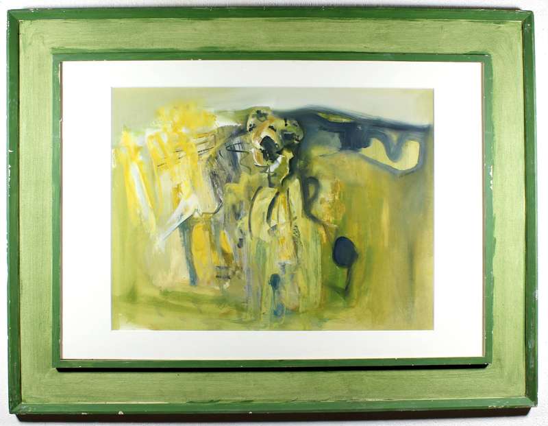 Joan Lavoiperre - Abstract in green