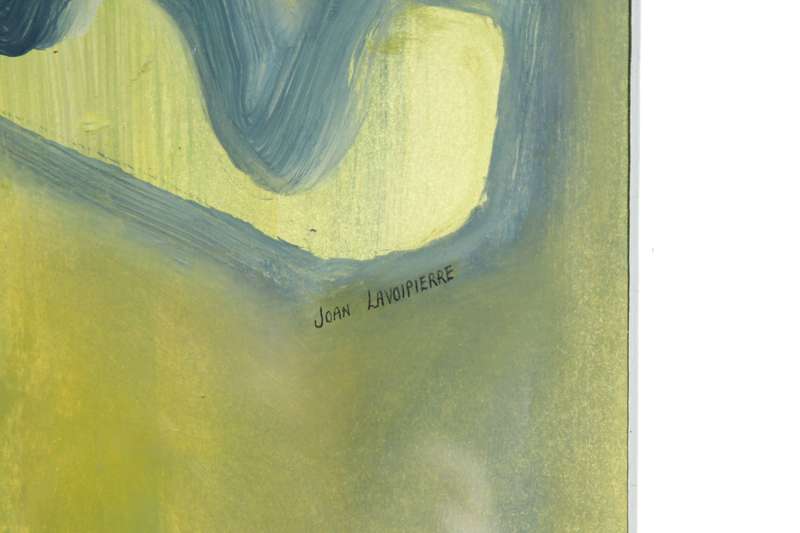 Joan Lavoiperre - Abstract in green