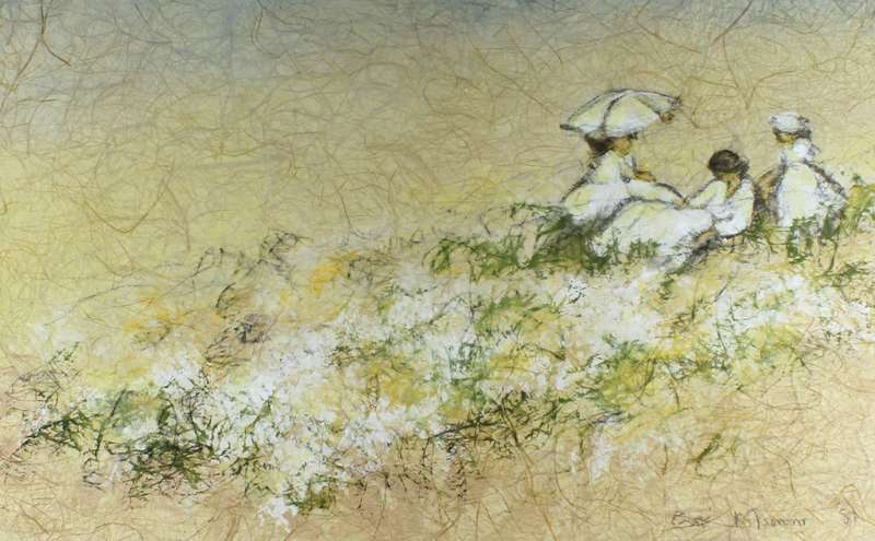 Este Mostert - Picnic scene