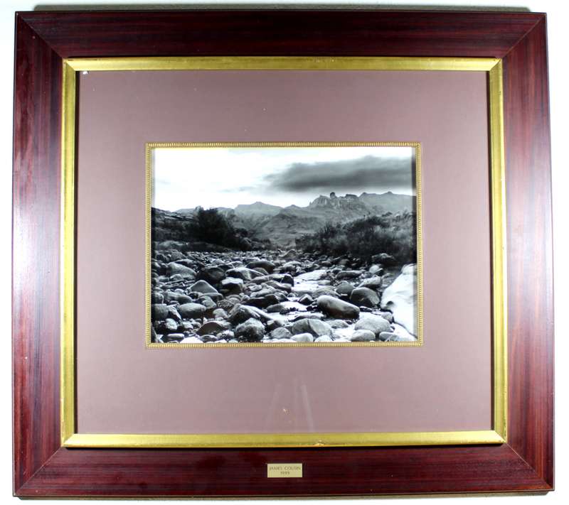 James Cousin - Artistic photo of bedrock in the river