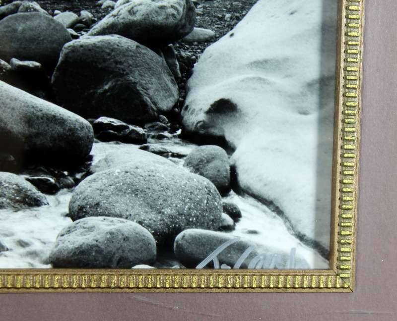 James Cousin - Artistic photo of bedrock in the river