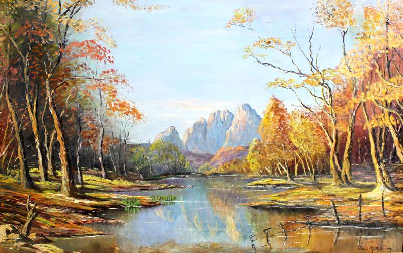 Alan Matthee - River and mountains