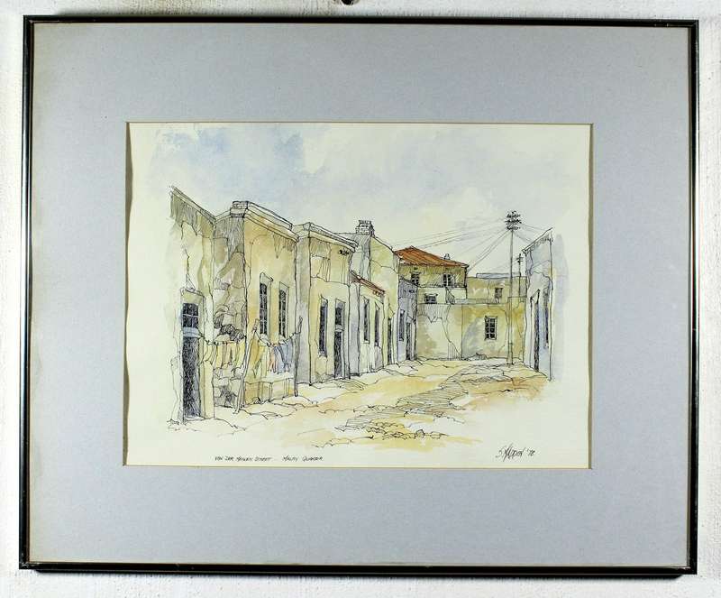 S Madden - Van der Meulen Street, Malay Quarters