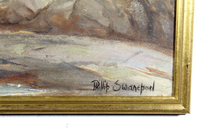 Phillip Swanepoel - Seascape with Table Mountain