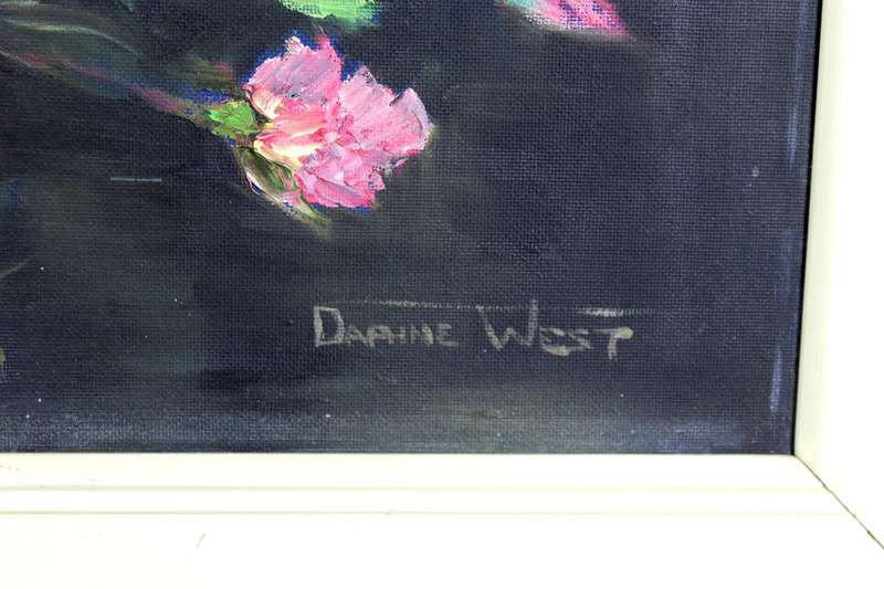 Daphne West - Pink roses