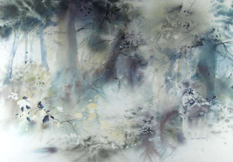 Fiona Ewan Rowett - Forest scene
