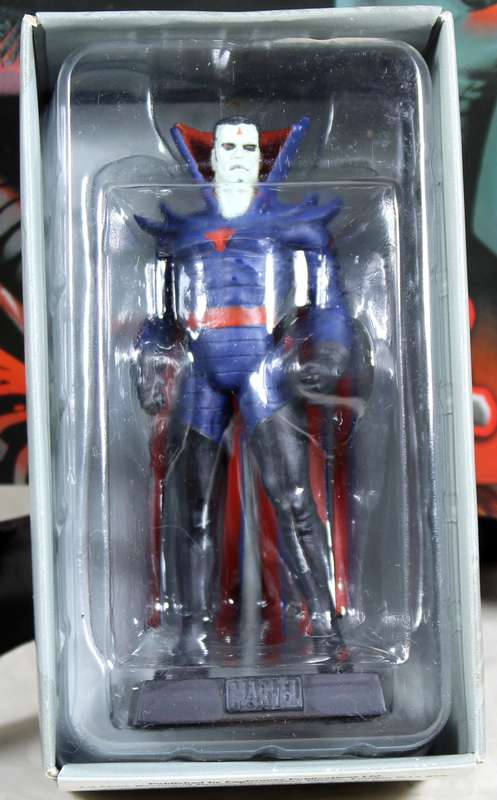 Marvel comics - lead, hand painted figurine with book - Mister Sinister #80
