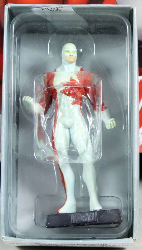 Marvel comics - lead, hand painted figurine with book - Guardian #89