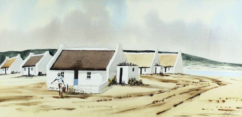 Johan Maneveldt - Cape Dutch houses with a sea view