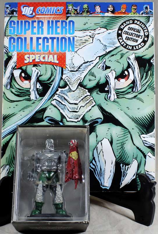 DC comics - lead, hand painted figurine with book - Doomsday (special edition)