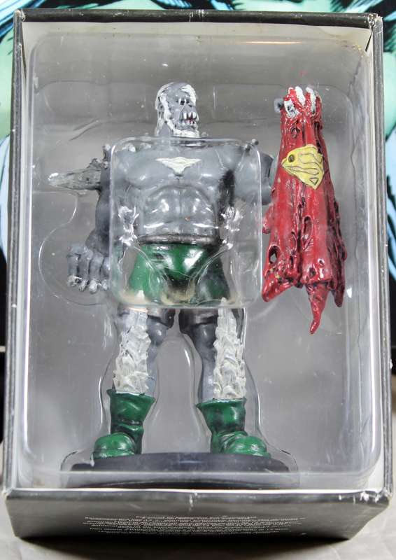 DC comics - lead, hand painted figurine with book - Doomsday (special edition)