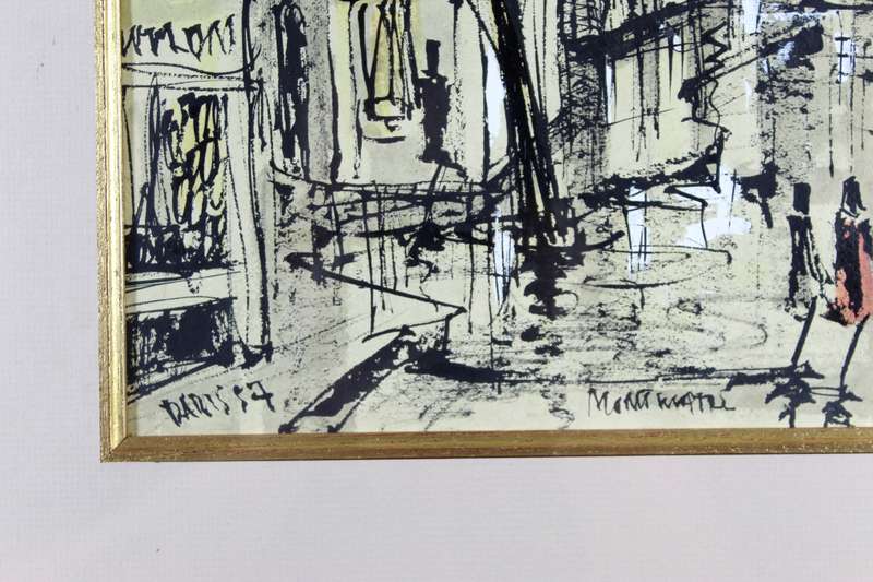 Arthur Cantrell - Paris abstract street scene
