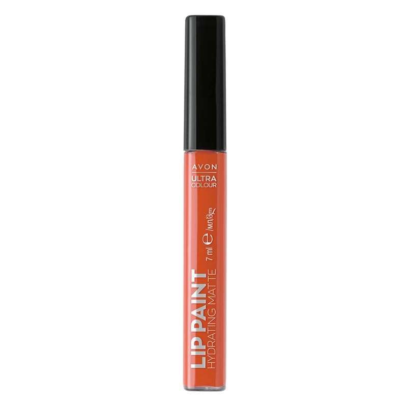 Avon Lip Paint Hydrating Matte Liquid Lipstick - Coral Shore - 7ml