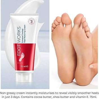 Foot Works Extreme Cracked Heel Restoring Cream 75ml