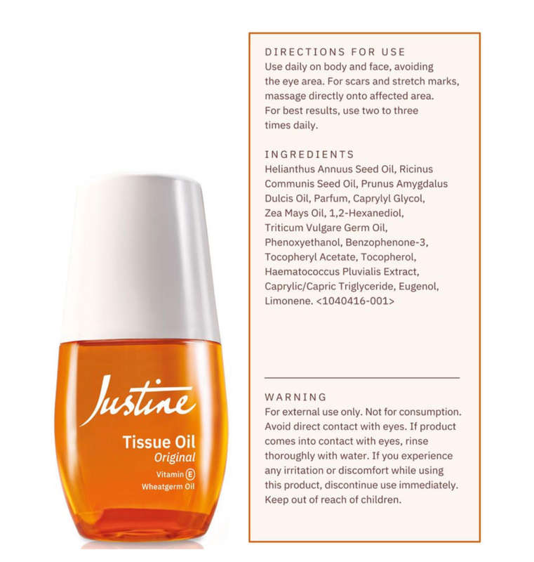 Justine Tissue Oil Original - 60ml