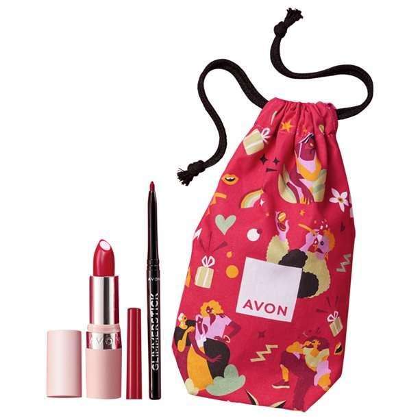 Avon Hydramatic Iconic Red Lip Giftset