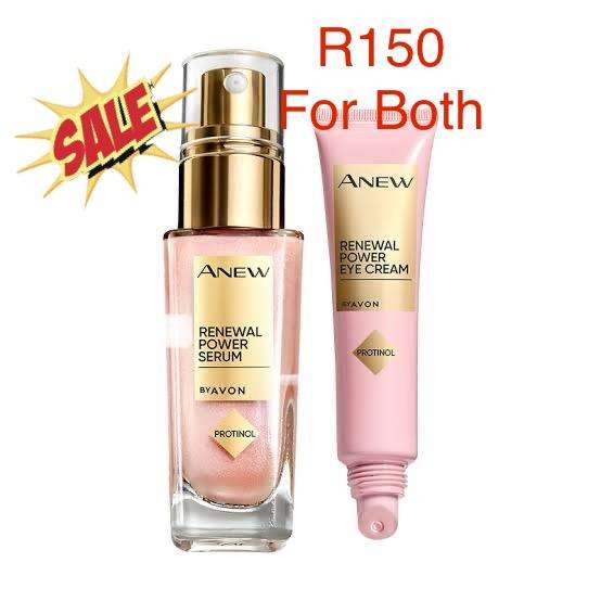 Avon Anew Skin Renewal Power Serum - 30ml+ Eye Cream