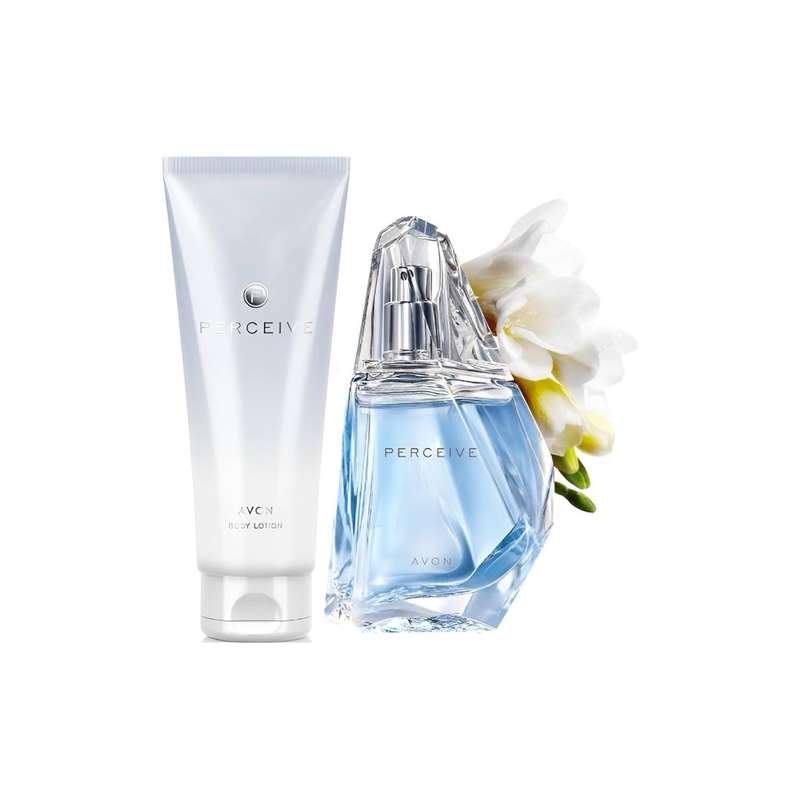 Avon Perceive Eau de Parfum 50ml and Body Lotion 125ml Bundle