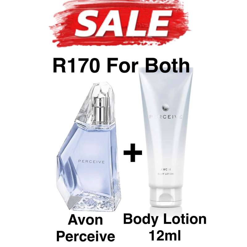 Avon Perceive Eau de Parfum 50ml and Body Lotion 125ml Bundle