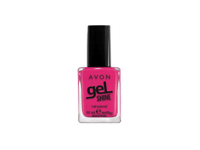 Avon Gel Shine Nail Polish : Pink Obsession 10ml No Box