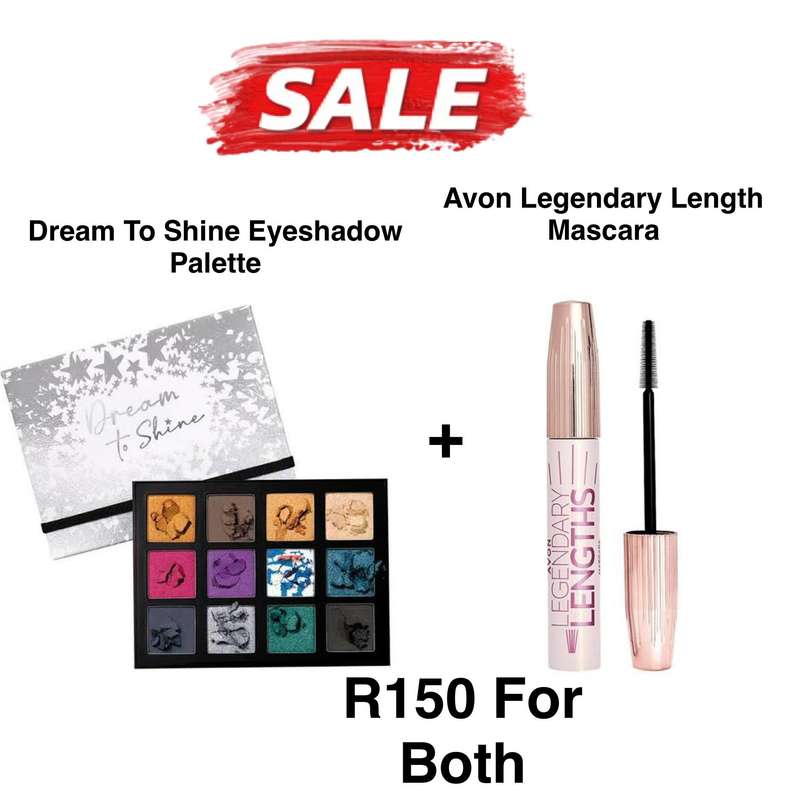 Avon Power Eyeshadow Palette + Legendary Mascara