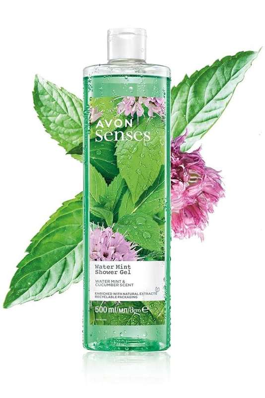 Avon Senses Water Mint Shower Gel 250ml