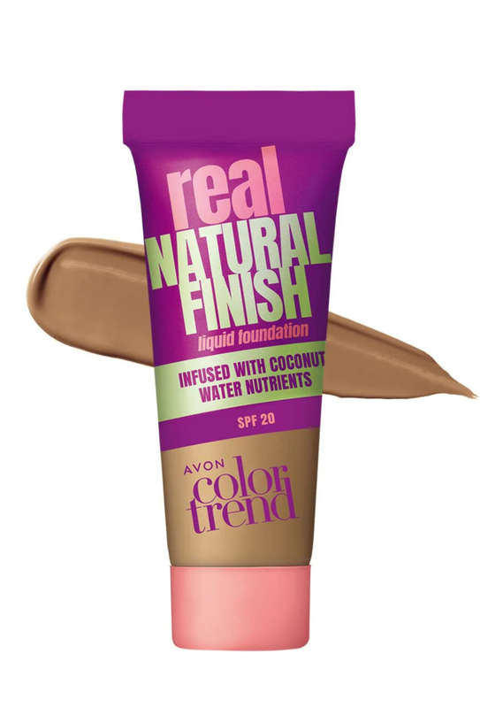 Avon Real Finish Liquid Foundation 30ml Shade: Soft Honey