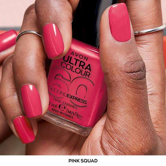 Avon Ultra Colour 60 Second Express Nail Enamel - Pink Squad NO BOX
