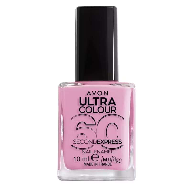 Avon Ultra Colour 60 Second Express Nail Enamel - Cotton Candy NO BOX