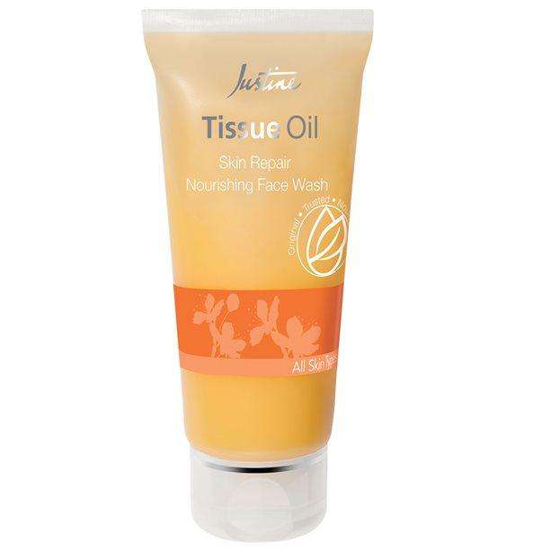 Justine Tissue Oil Skin Repair Nourishing Face Wash for All Skin Types - 150ml