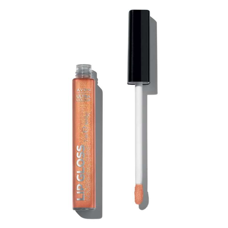 Avon Ultra Colour Lip Gloss Nourishing Shine - 7ml - Just Peachy