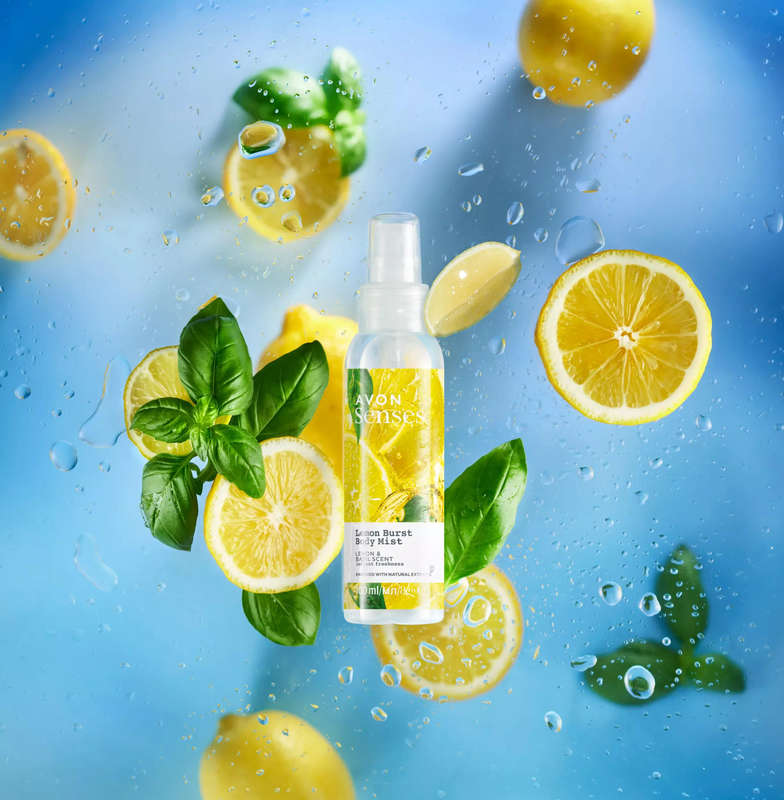 Avon Senses Lemon Burst Body Mist 100ml