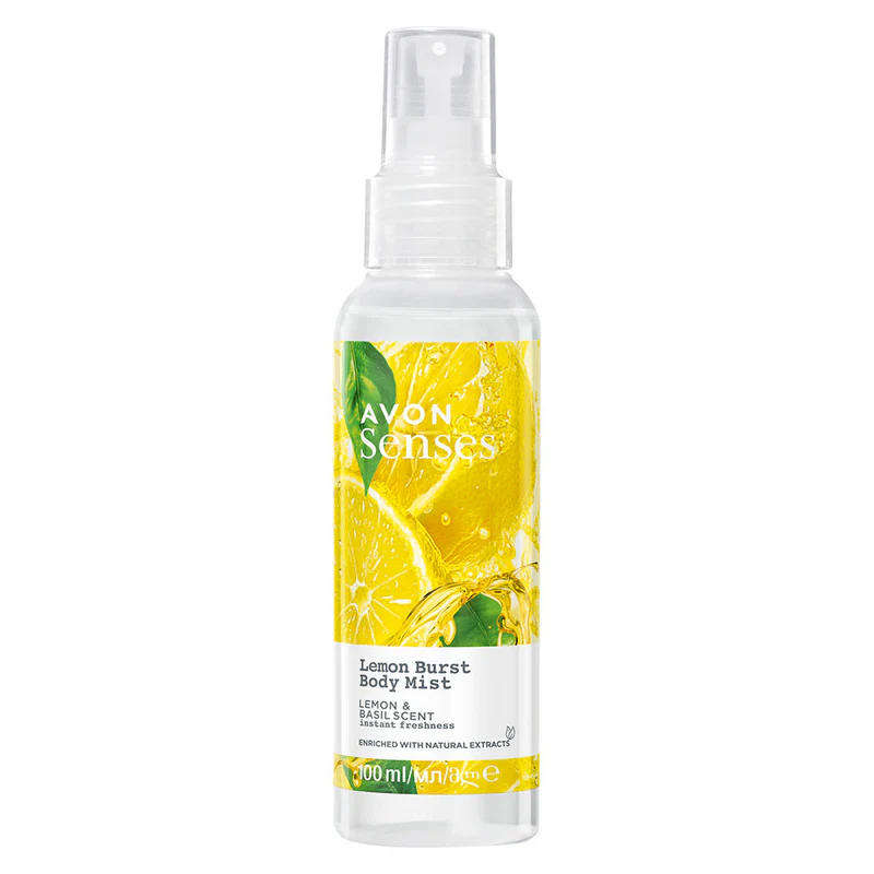 Avon Senses Lemon Burst Body Mist 100ml