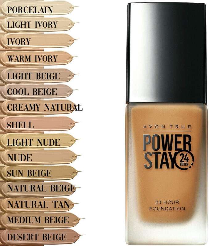 Avon Power Stay 24-Hour Foundation - 30ml - Light Nude
