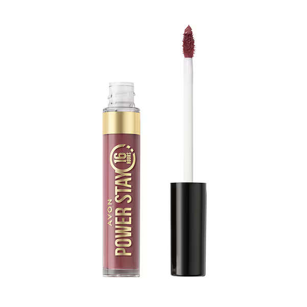 Avon Power Stay 16-Hour Liquid Lip Colour - Nighthawk