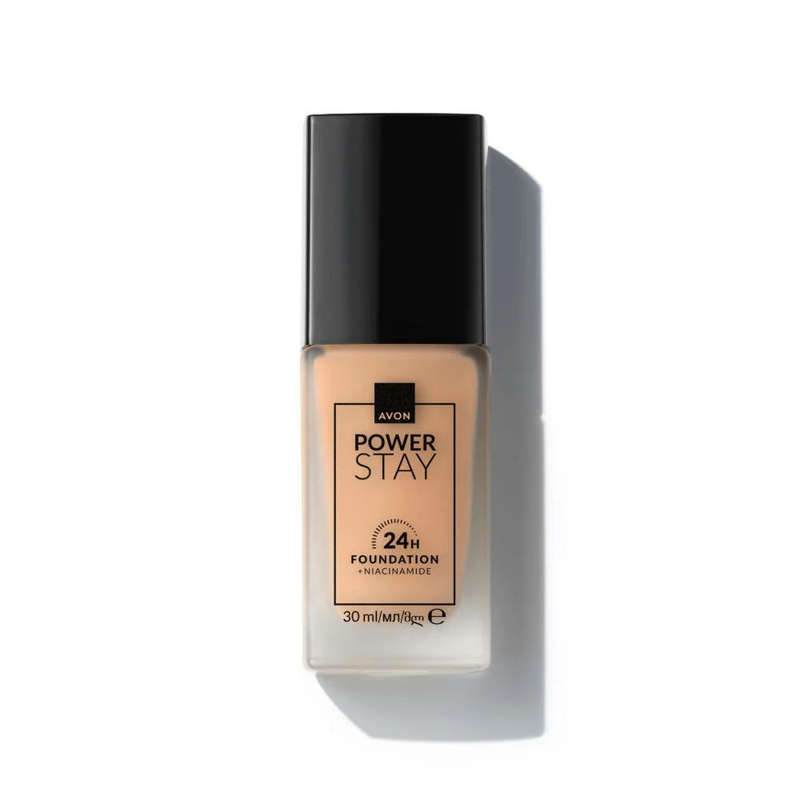 Avon Power Stay 24-Hour Foundation 30ml shade:135G Light Ochre
