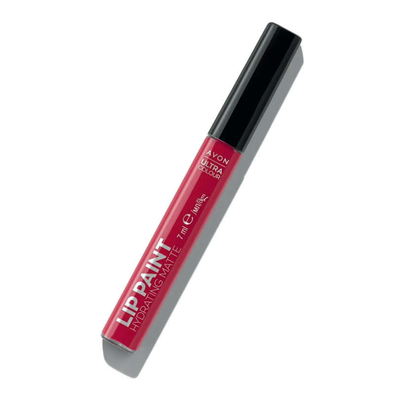 Avon Lip Paint Hydrating Matte Liquid Lipstick - Raspberry Truffle - 7ml