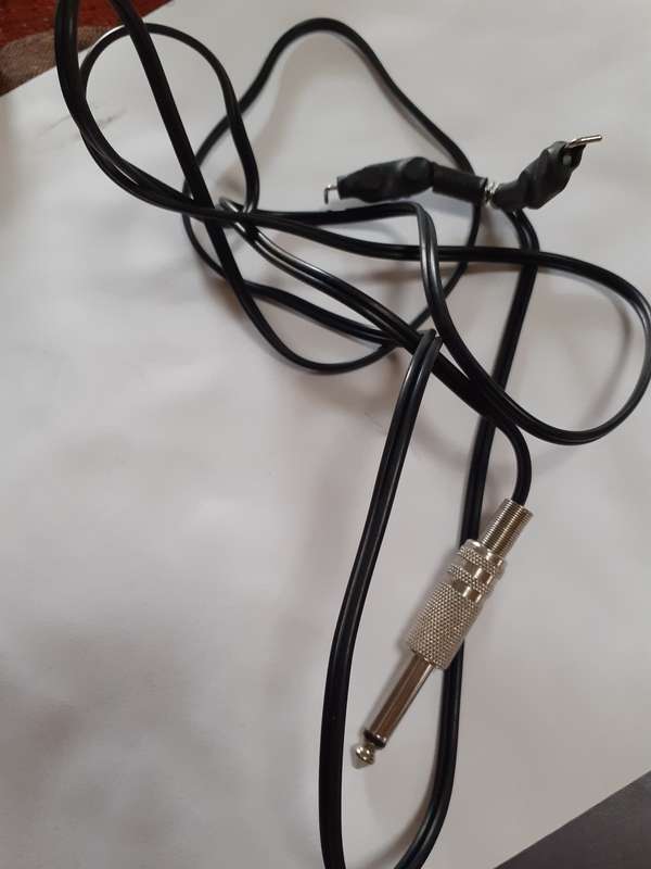 Tattoo gun power supply used once