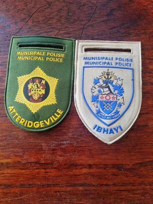 South African Municipal Police Flash Set