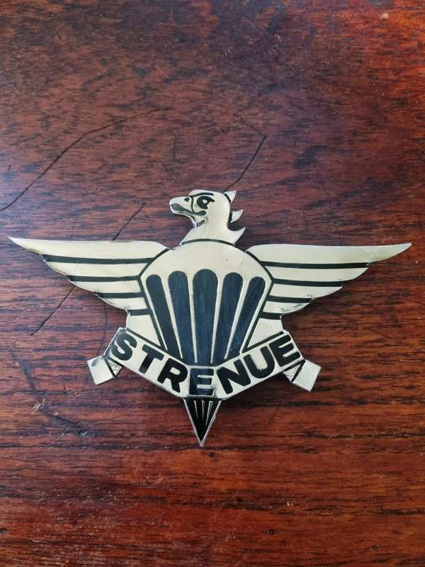 SADF 3 Parachute Batallion Plaque Flash