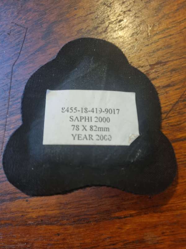 SA Navy Warrent Officers Cap Badge