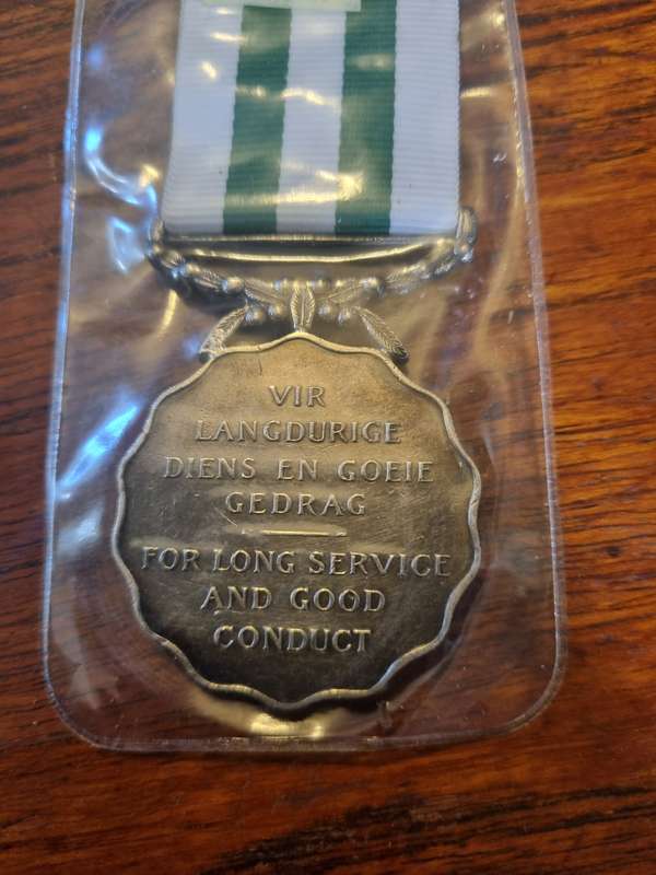 SADF 20 Year service Medal Set - Silver